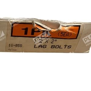 18-8SS Lag Bolts 1/2 X 2" (Box of 5)