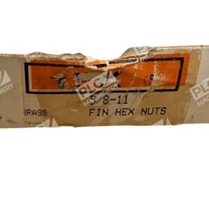 Brass Finished Hex Nuts 5/8"-11 (Box of 5)