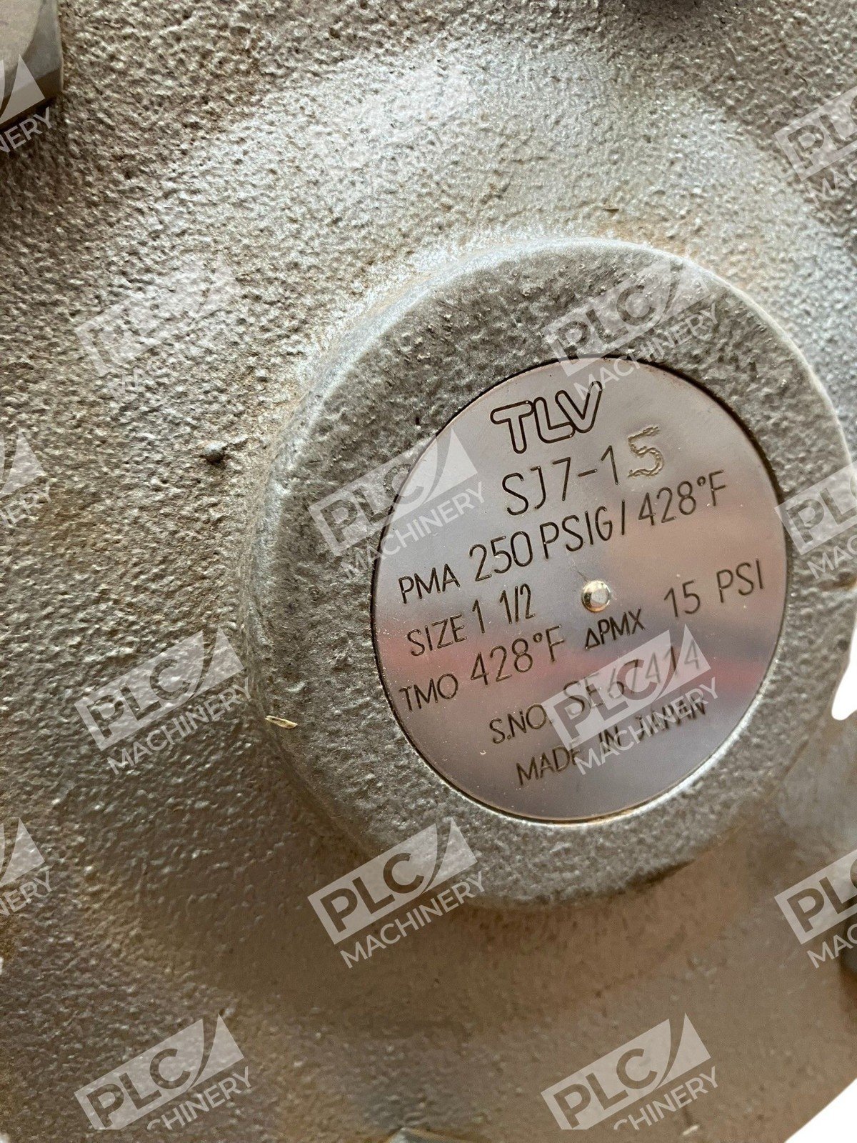 TLV SJV-1 250PSIG/428F 1-1/2" 15PSI Free Float Steam Trap SJ7-15 - Image 4