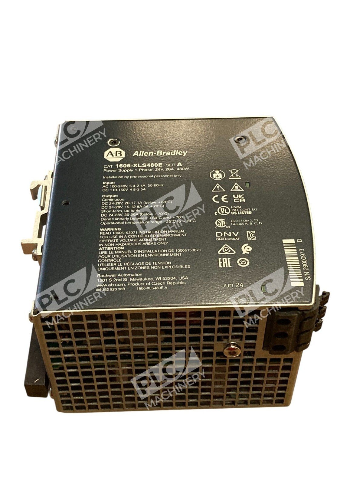 Allen Bradley AB 20A Power Supply 1606-XLS480E /A - Image 7