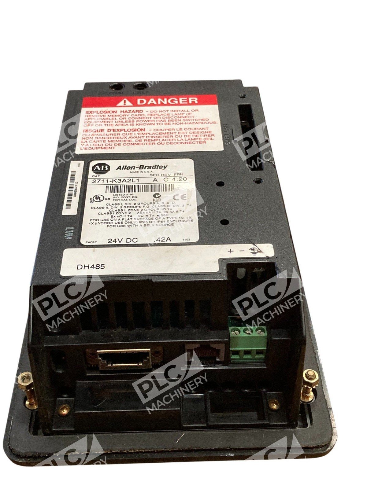Allen Bradley AB PanelView 300 Interface 2711-K3A2L1 /A - Image 2
