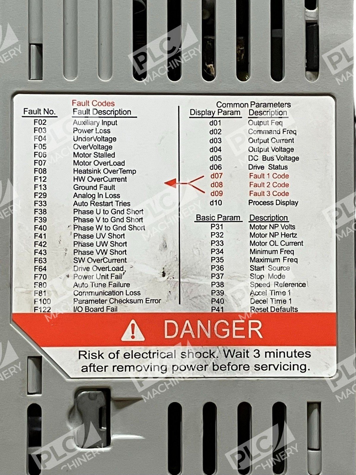 Allen Bradley AB PowerFlex4 AC Drive 0.4kW/0.5HP 22A-D1P4N104 /A - Image 3