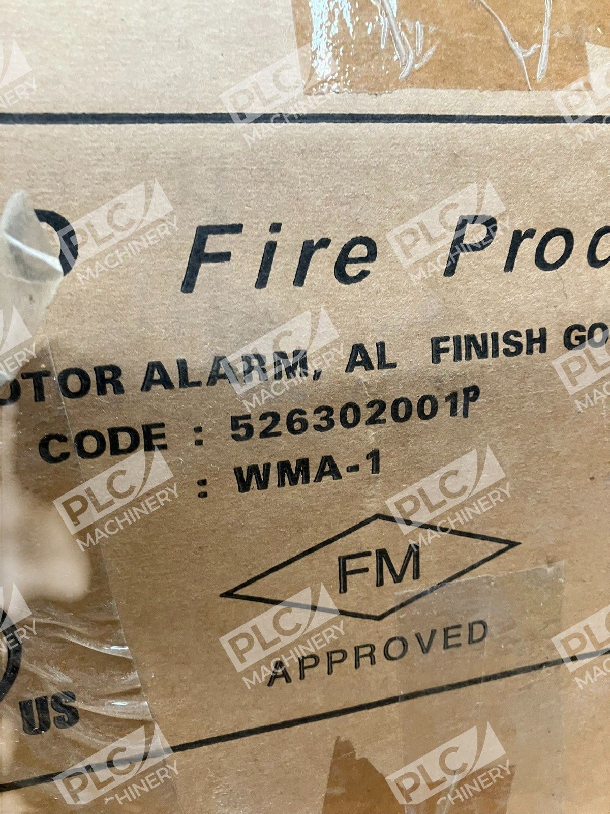 Tyco TFP WMA-1 Water Motor Alarm 8.5" Aluminum Gong UL FM Fire Sprinkler - Image 2