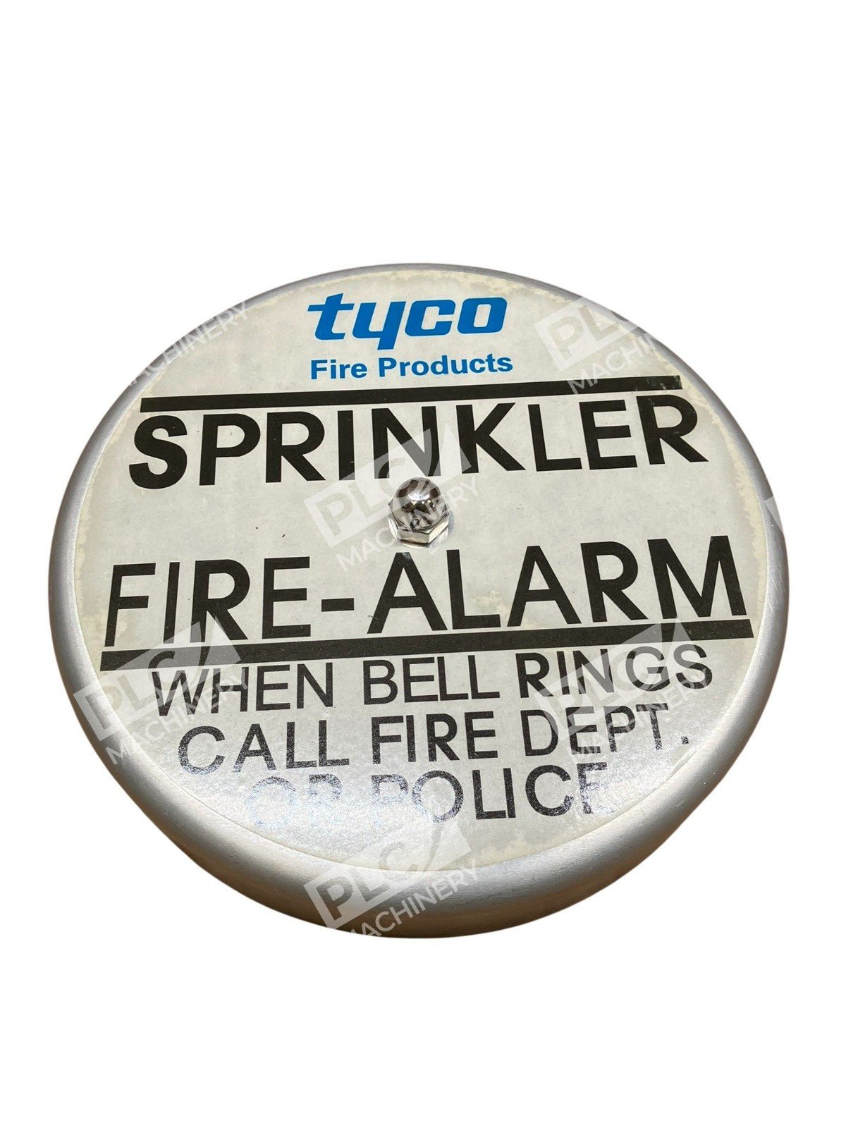 Tyco TFP WMA-1 Water Motor Alarm 8.5" Aluminum Gong UL FM Fire Sprinkler - Image 5