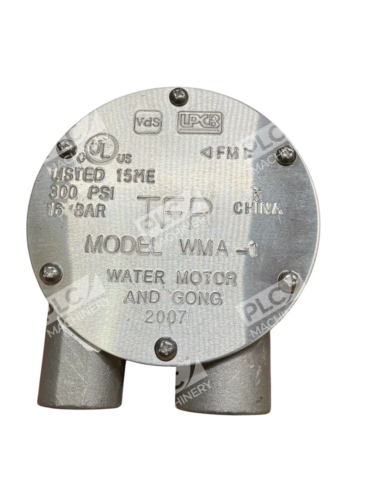 Tyco TFP WMA-1 Water Motor Alarm 8.5" Aluminum Gong UL FM Fire Sprinkler - Image 7