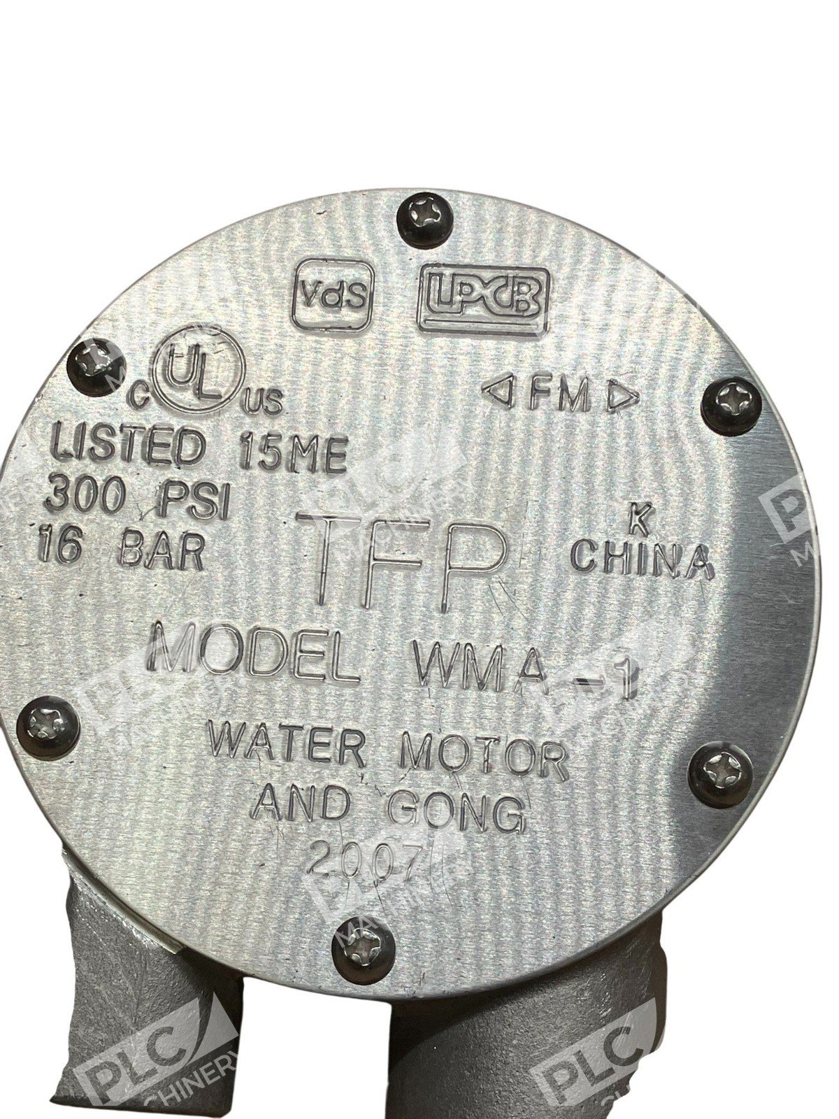 Tyco TFP WMA-1 Water Motor Alarm 8.5" Aluminum Gong UL FM Fire Sprinkler - Image 8