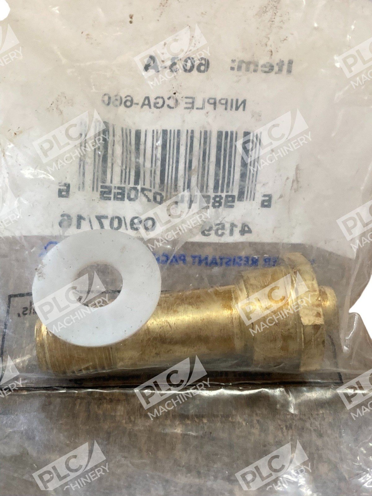 Western Enterprises Scott Fetzer CGA-660 Nipple 603-A - Image 3