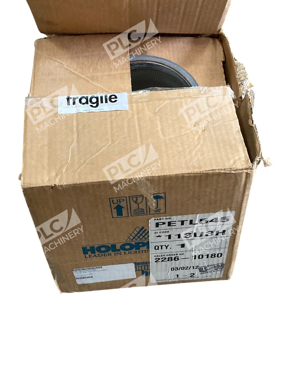 Holophane PETL545 Hazardous Location Prismatic Glass Globe Refractor - Image 2