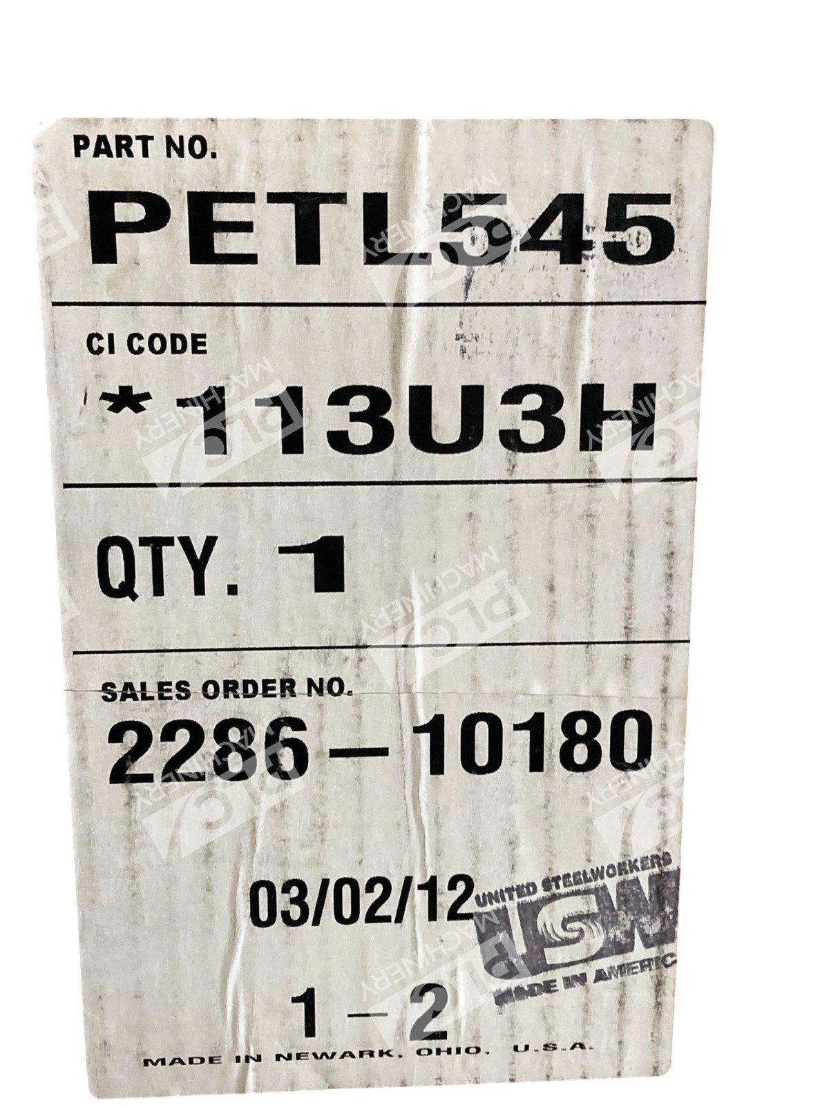 Holophane PETL545 Hazardous Location Prismatic Glass Globe Refractor - Image 3