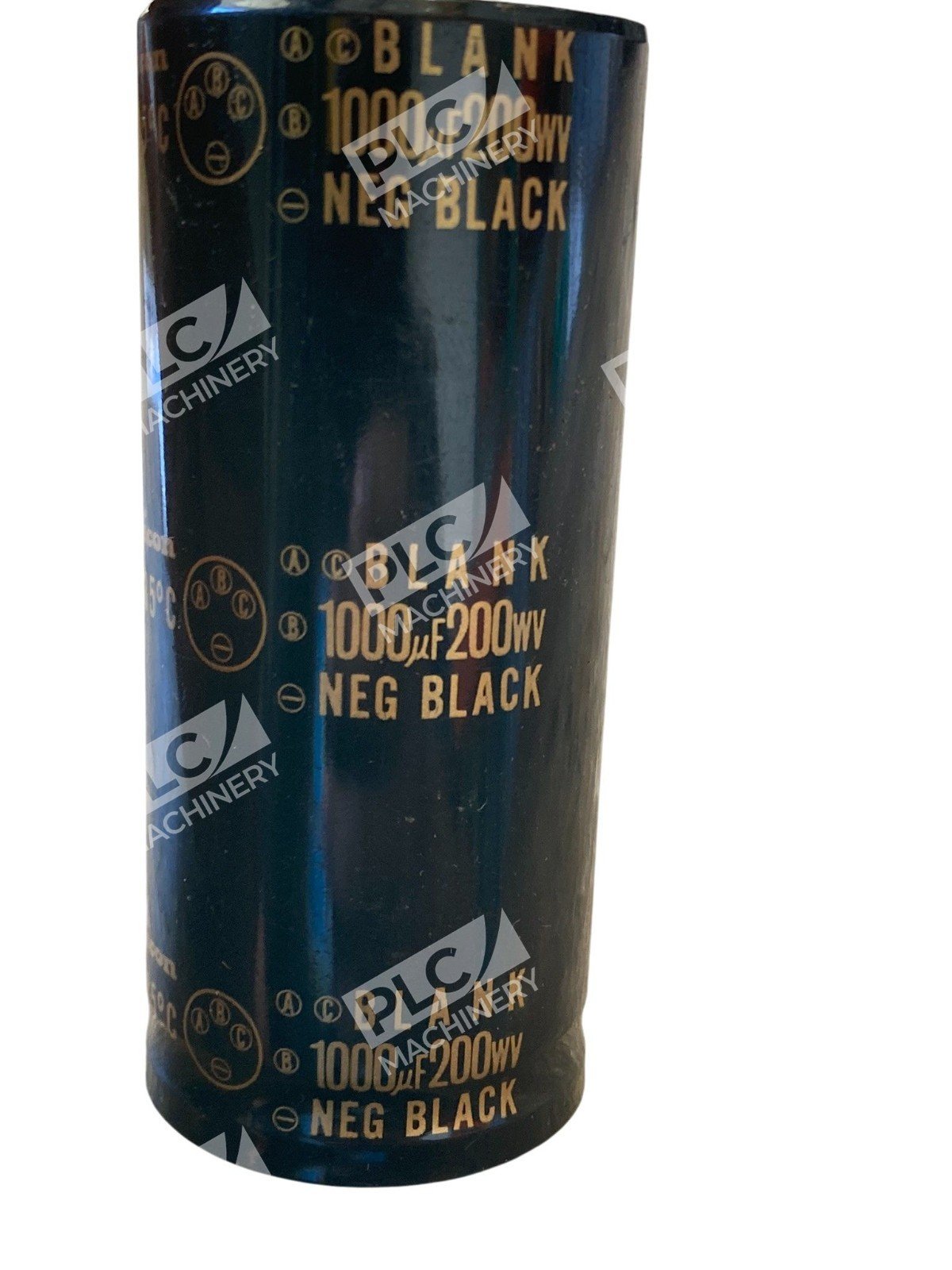 Nichicon CE 85C Neg Black Capacitor Blank 1000uF 200WV - Image 4