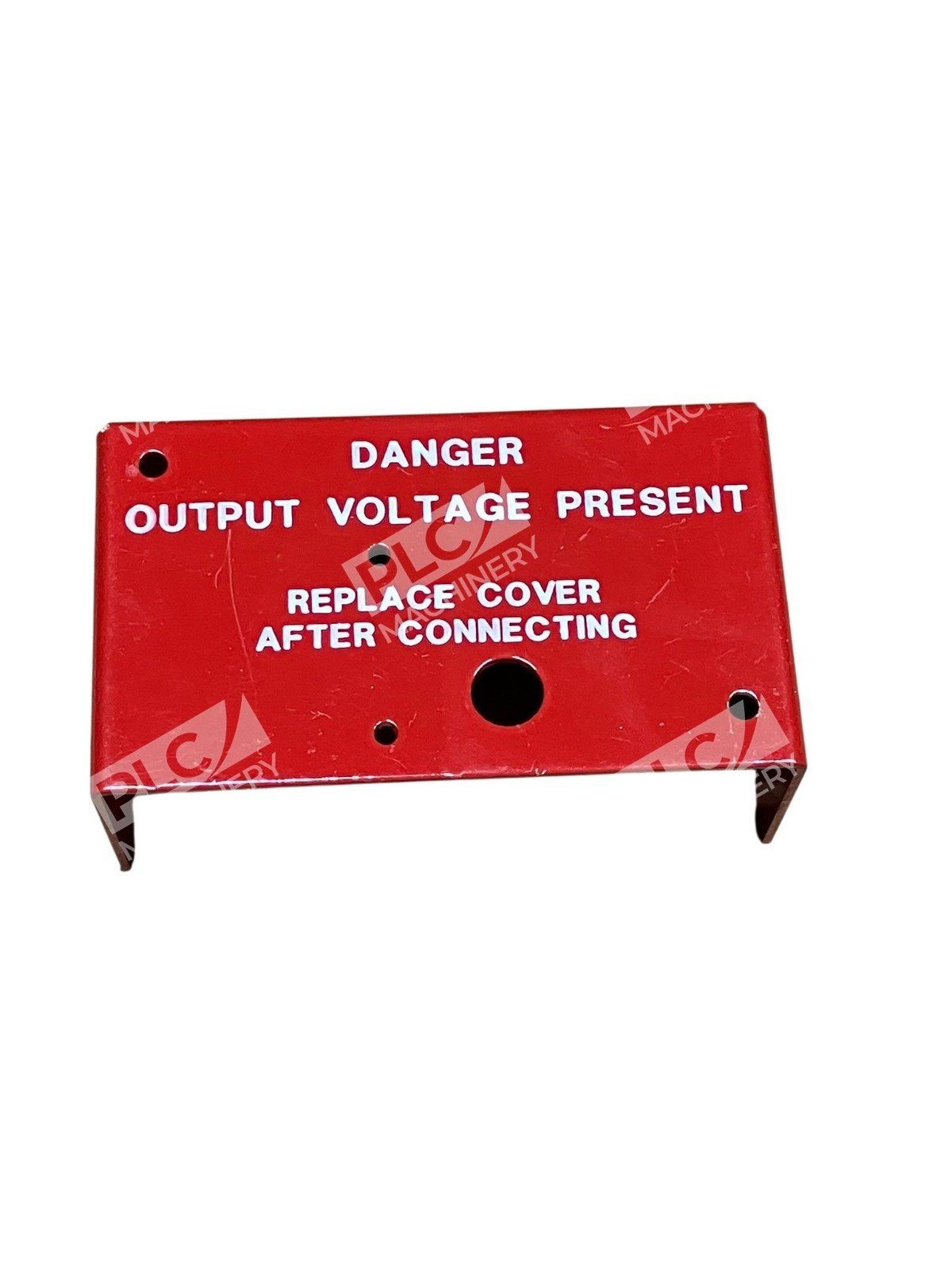 Danger Output Voltage Present Replace Cover After Connecting 49 102 001S Rev B - Image 2