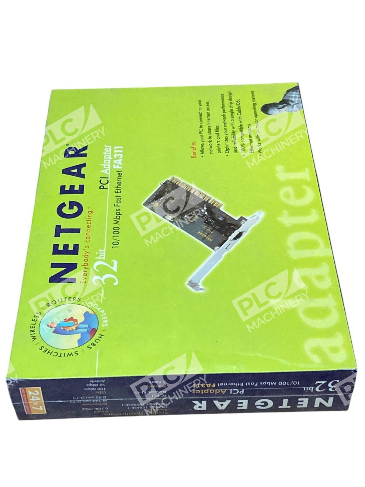 Netgear RJ-45 32bit 10/100Mbps Fast Ethernet PCI Adapter FA311 (lot of 2) - Image 2
