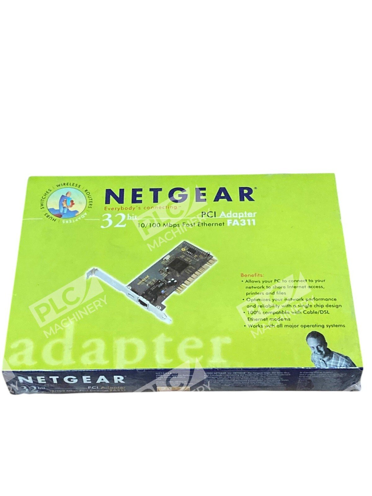 Netgear RJ-45 32bit 10/100Mbps Fast Ethernet PCI Adapter FA311 (lot of 2) - Image 3