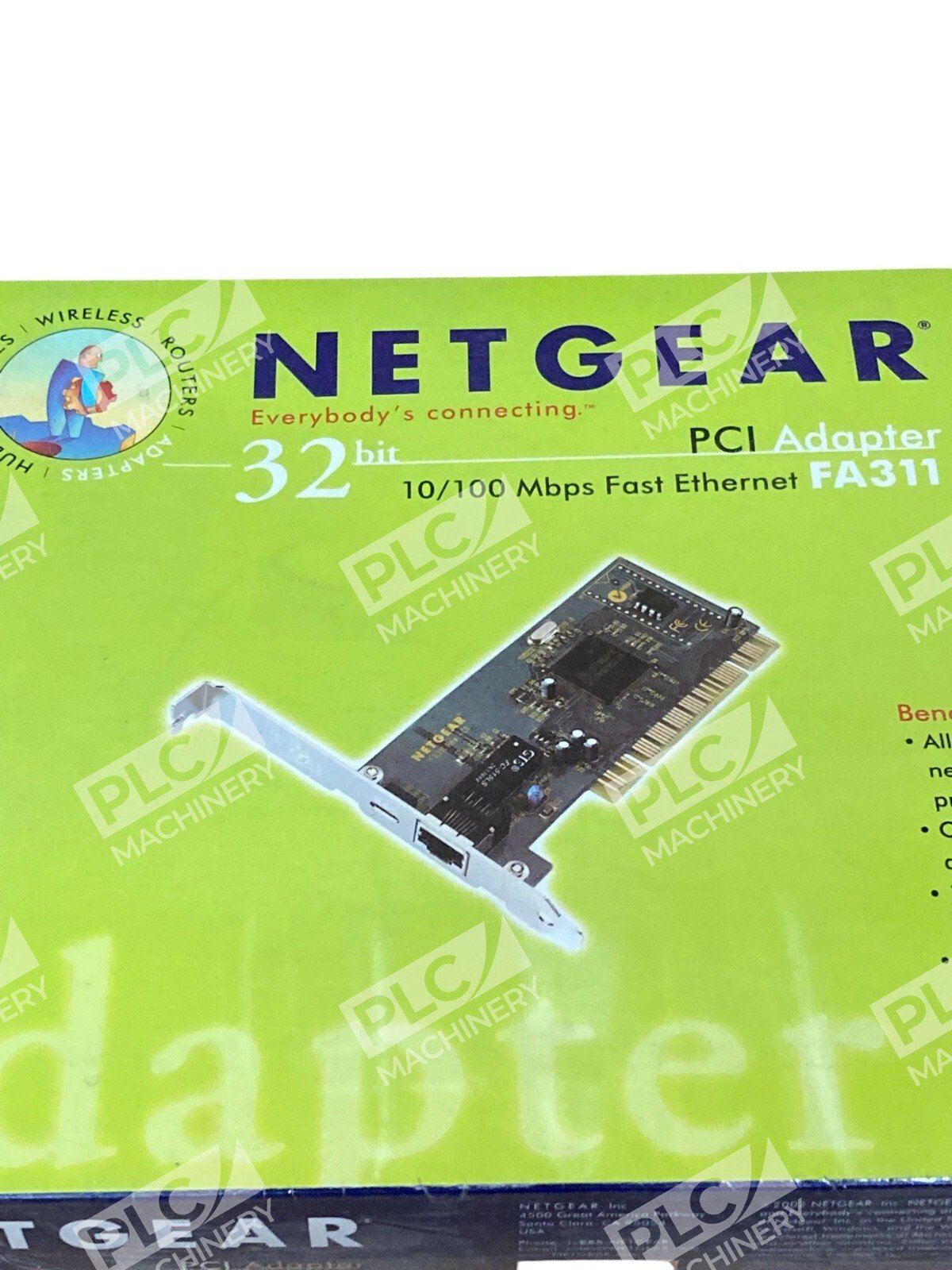 Netgear RJ-45 32bit 10/100Mbps Fast Ethernet PCI Adapter FA311 (lot of 2) - Image 4