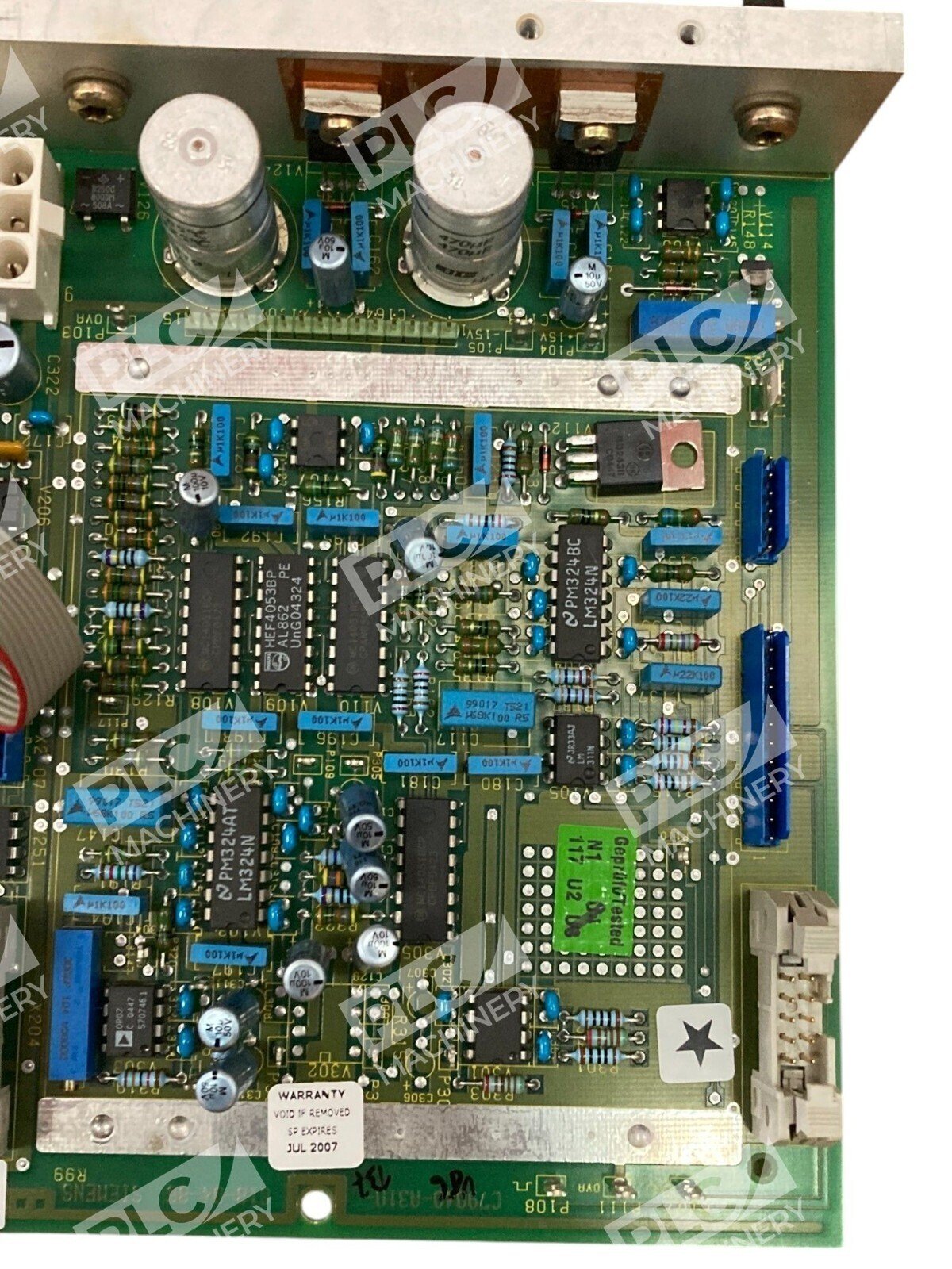 Siemens 1900968-001 Base Plate F/ Ultramat 5 Gas Analyzer Board C79451-A3284-D51 - Image 5