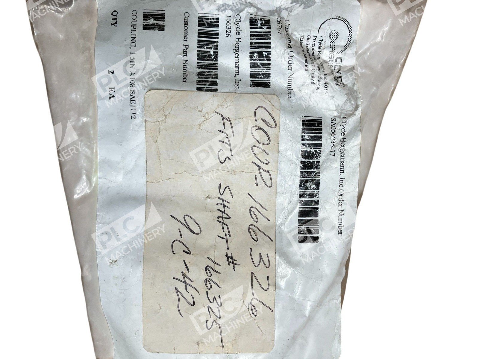 Clyde Bergemann Fits Shaft 166325 Coupling 166326 - Image 3