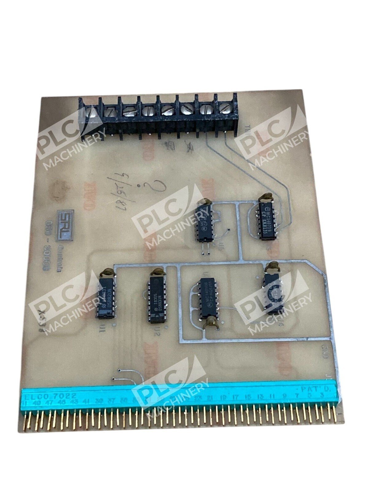 SRL Controls Elco DGS 250-30008 PCB Circuit Board 050-30008