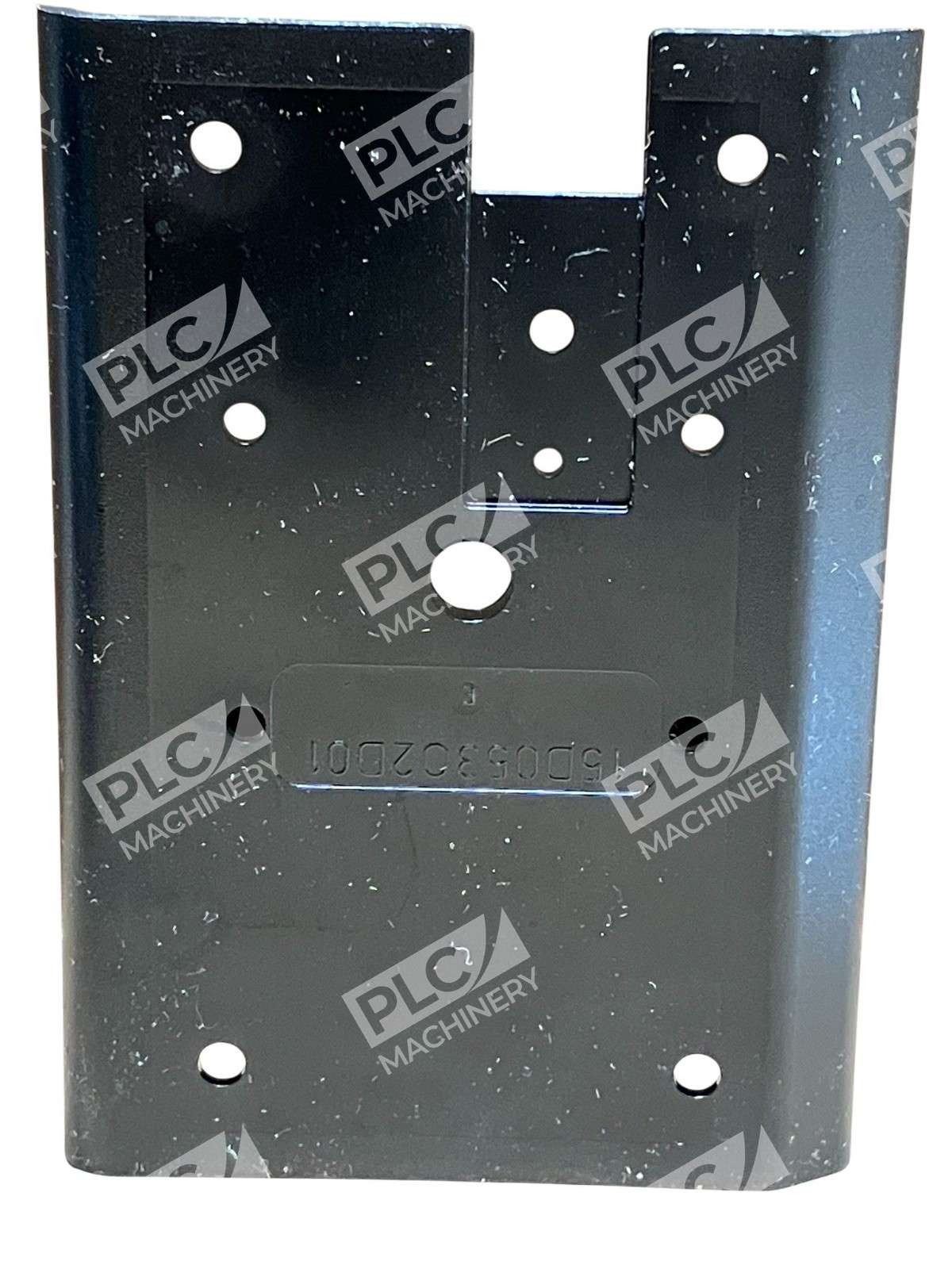 15D05302D01 U-Shaped Metal Mounting Bracket Black Steel for Machinery