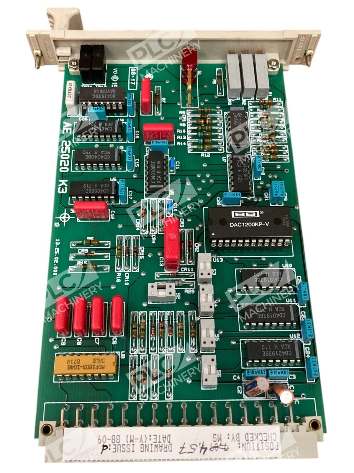 ABB AE 25020 K3 Turbine Controller Card Module 720087 - Image 4