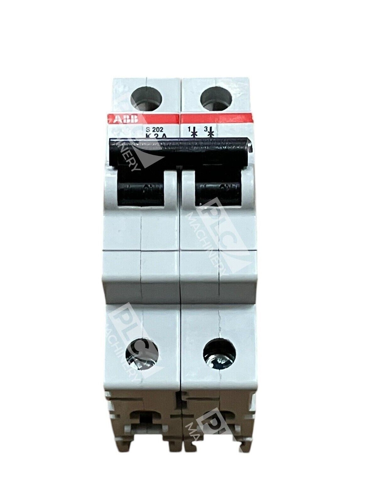 ABB S202K2A 2CD S252 001 R0277 2A 2 Pole Circuit Breaker S202-K2
