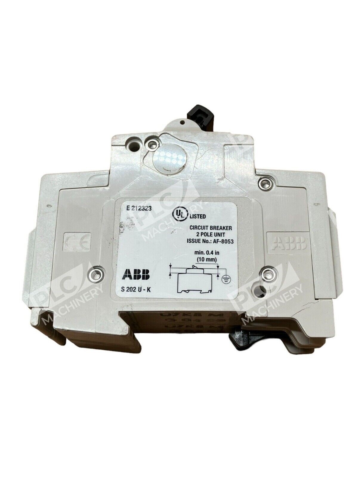 ABB S202UK8A 2 Pole Circuit Breaker - Image 3