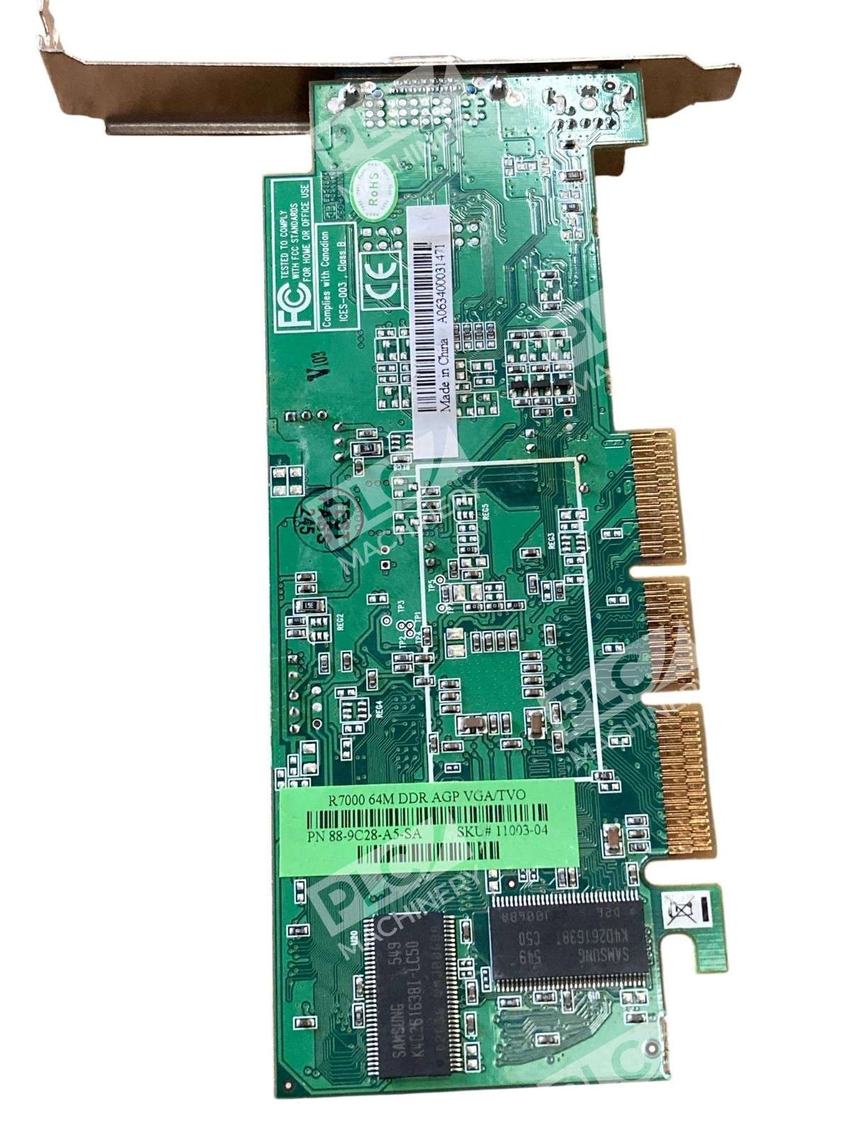 ATI Radeon 7000 AGP Graphics Card 64MB VGA TV-Out Vintage GPU 88-9C28-A5-SA - Image 9