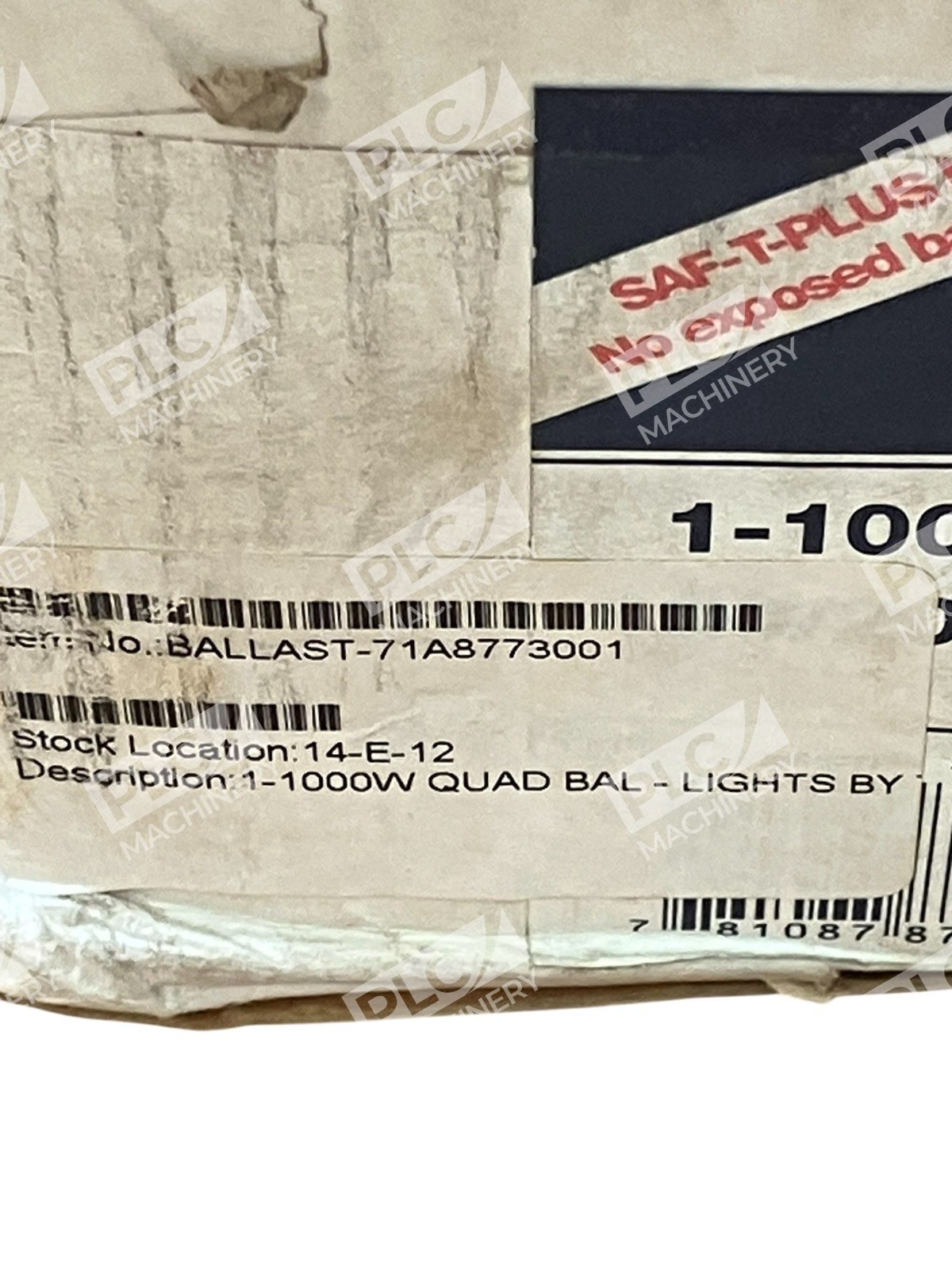 Advance 1-1000W S52 HP Sodium Core & Coil Ballast Kit 71A8773-001 - Image 3