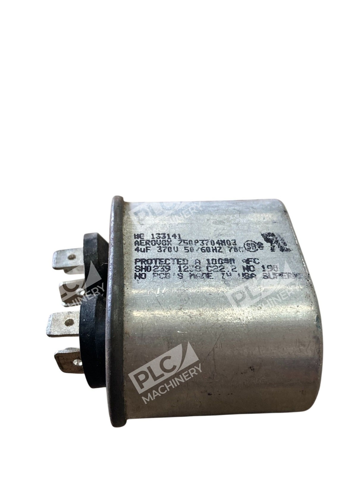Aerovox 750P3704M03 4µF 370VAC Motor Run Capacitor Oil-Filled 50/60Hz - Image 5