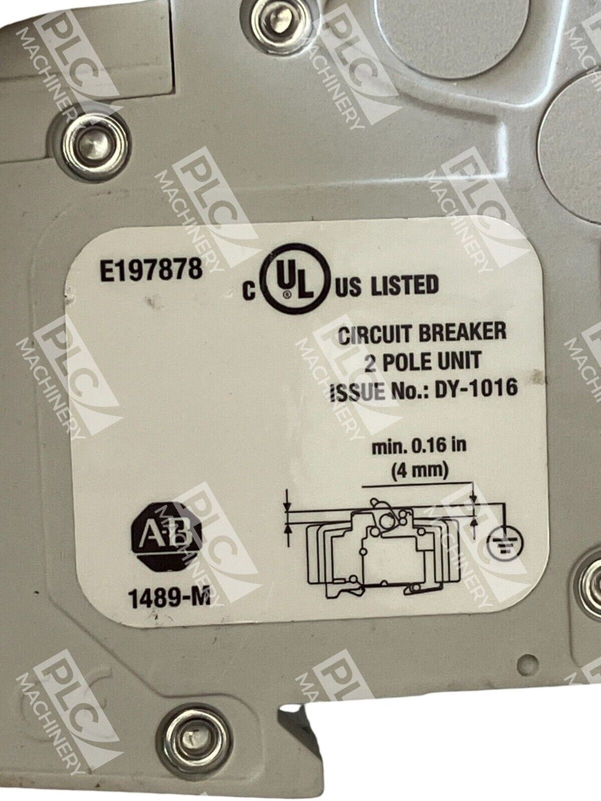 Allen Bradley 1489-M2D030 /D 3A 2Pole - Image 4