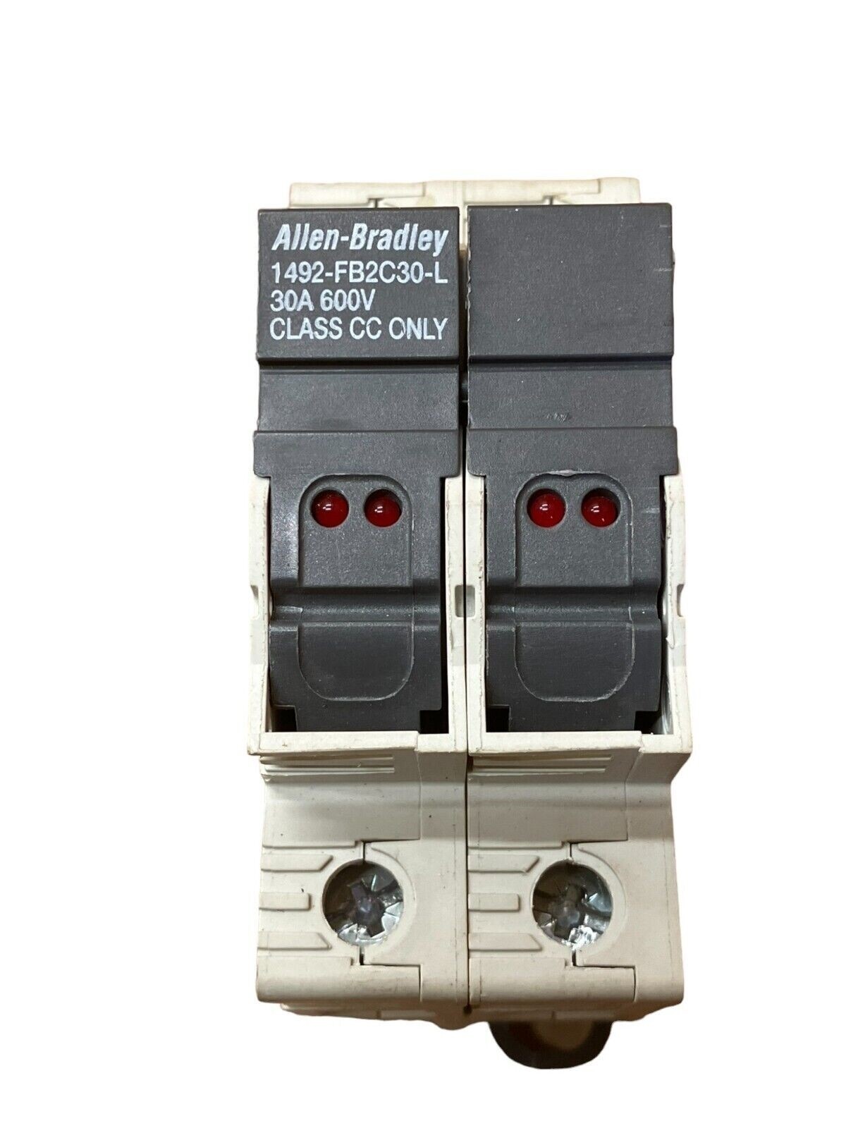Allen Bradley 1492-FB2C30-L /B 2 Pole Fuse Holder 30A