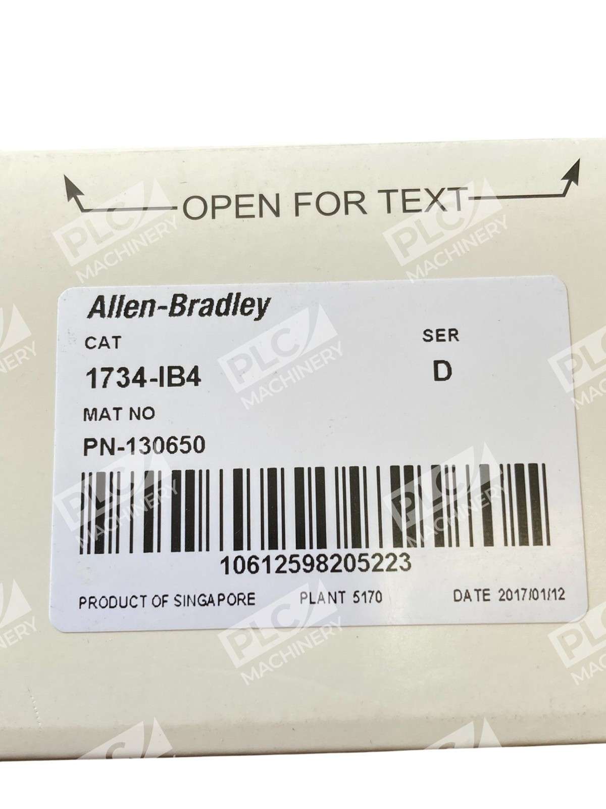 Allen-Bradley 1734-1B4 Digital Input Module Series D