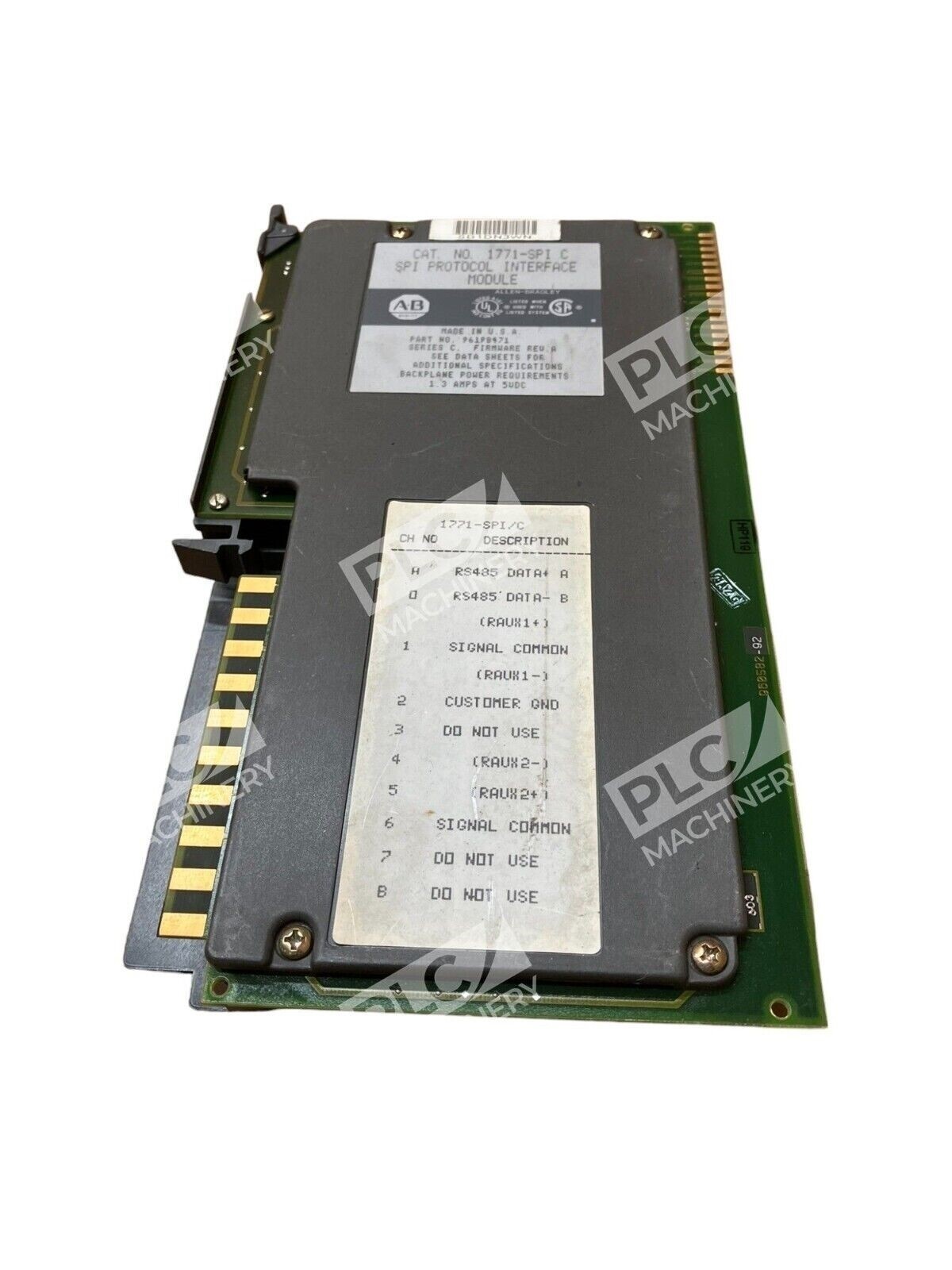 Allen Bradley 1771-SPI /C SPI Protocol Interface Module