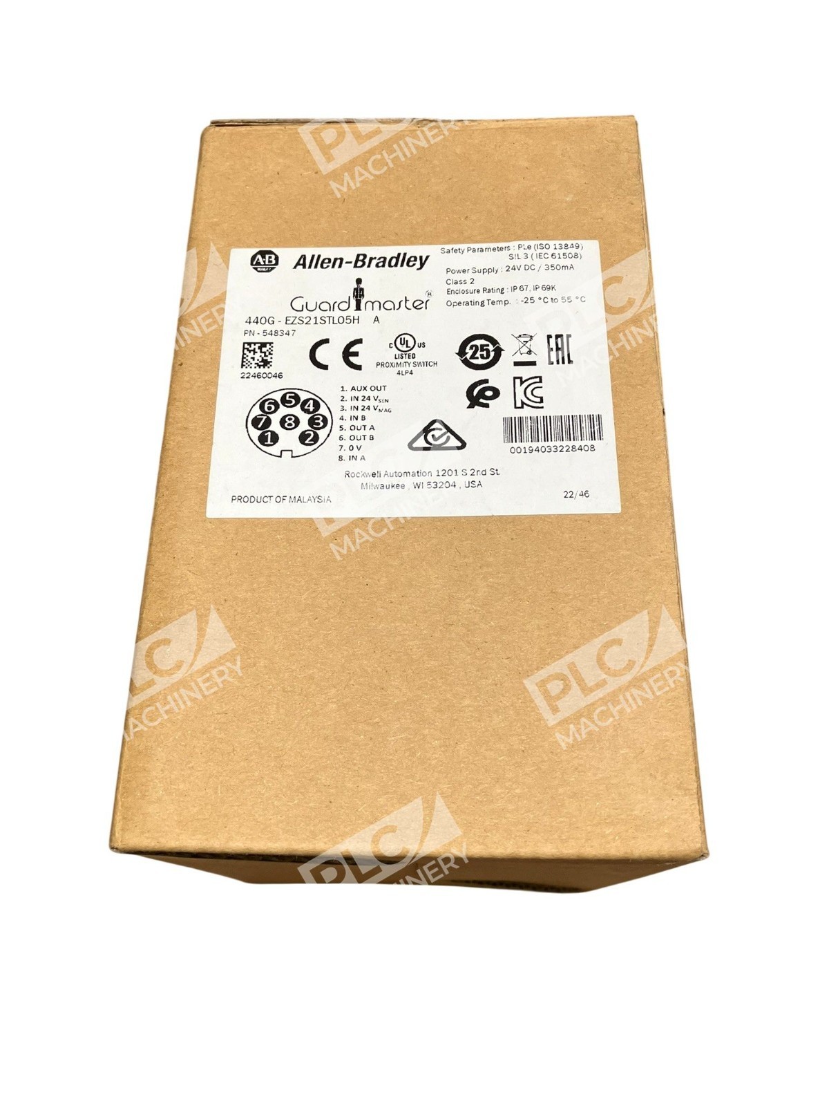 Allen Bradley 548347 AB Guardmaster 440G-EZS21STL05H /A