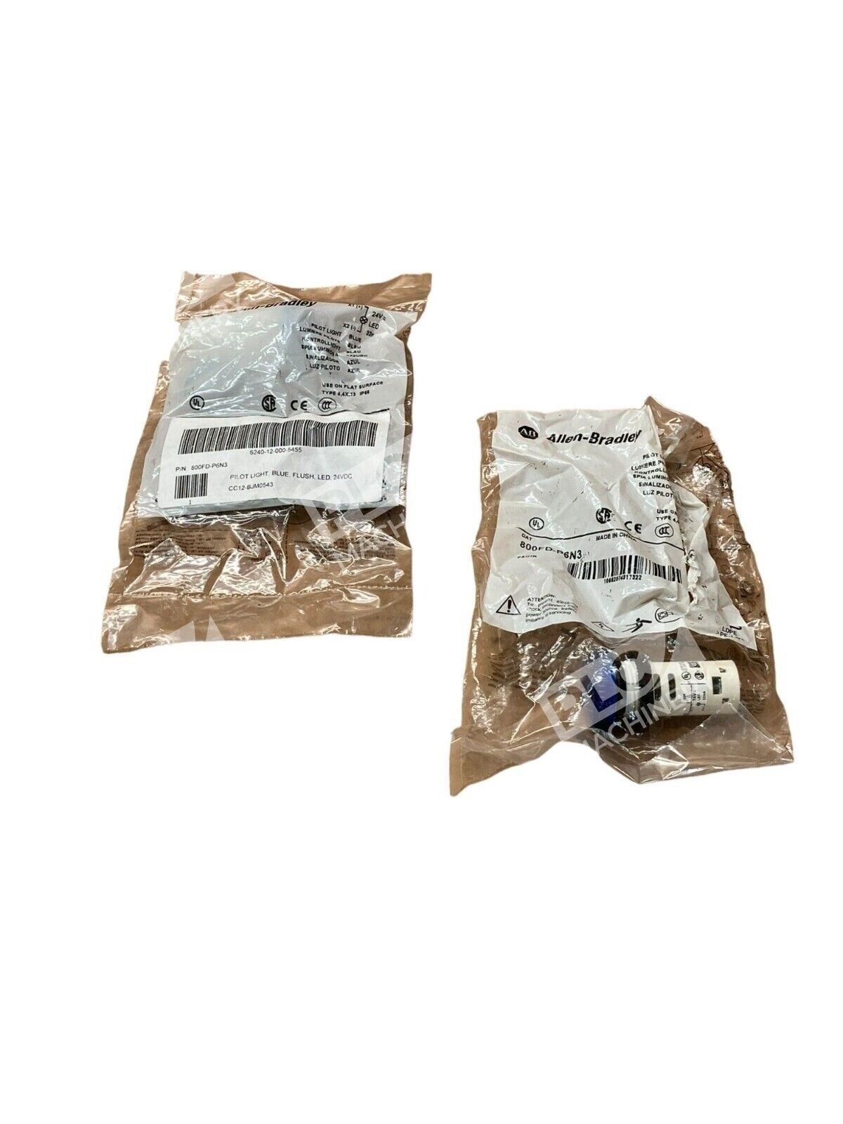 Allen Bradley 800FD-P6N3 /A Pilot Light Blue (lot of 2) - Image 8