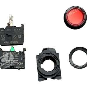 Allen Bradley 800FP-LF4PD3CX10 /A Illuminated Flush Push Button Red