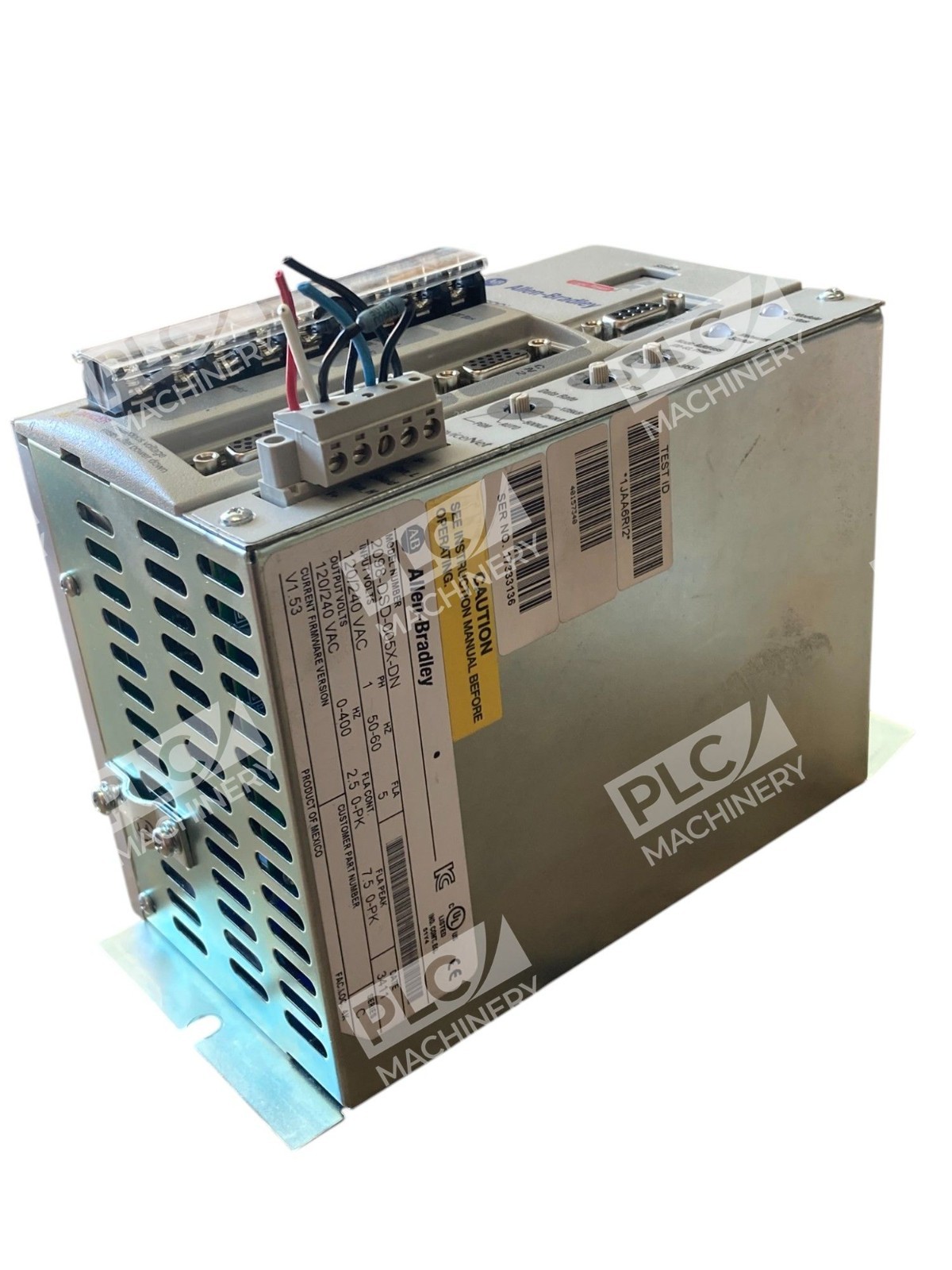 Allen Bradley AB 1 Phase Ultra3000i Servo Drive 2098-DSD-005X-DN - Image 3