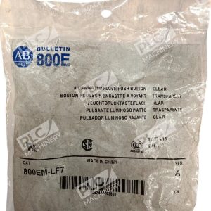 Allen Bradley AB Clear Illuminated Flush Push Button 800EM LF7 A 226663283520