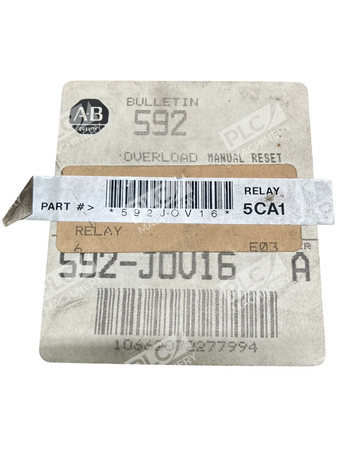 Allen Bradley AB Manual Reset Overload Relay 592-JOV16 /A - Image 5