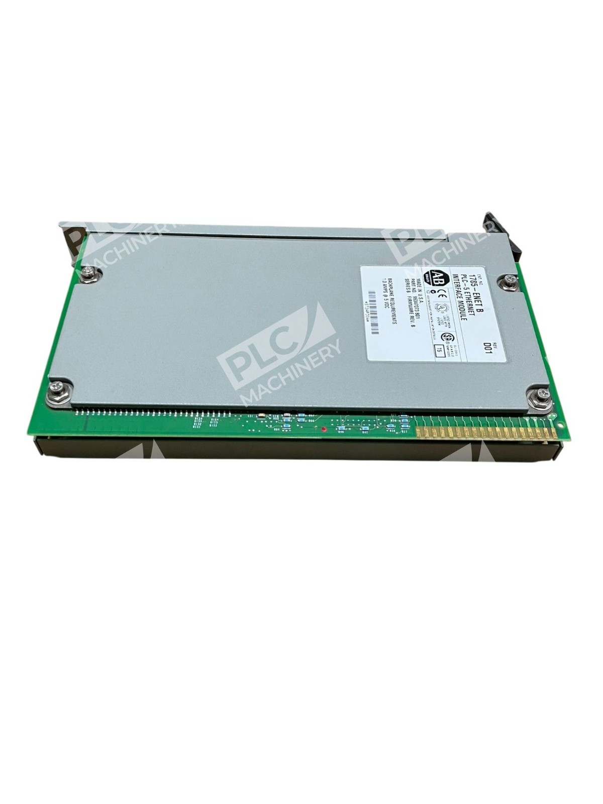 Allen Bradley AB PLC-5 Ethernet Interface Module 1785-ENET /B Rev D01 - Image 6