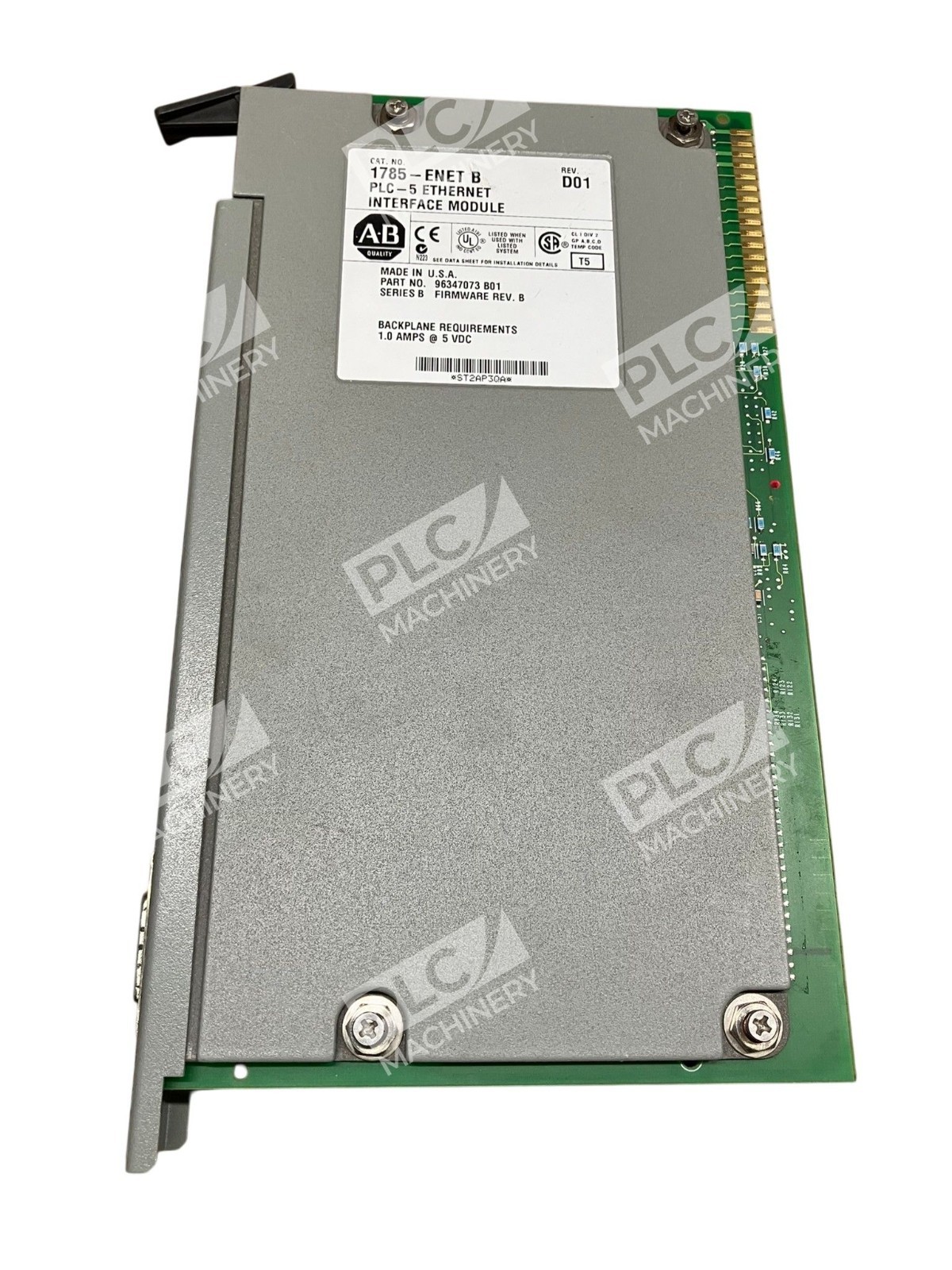 Allen Bradley AB PLC-5 Ethernet Interface Module 1785-ENET /B Rev D01