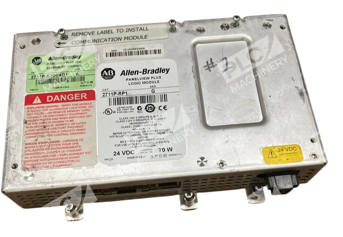 Allen Bradley AB Panelview Plus Logic Module 2711P-RP1 /G