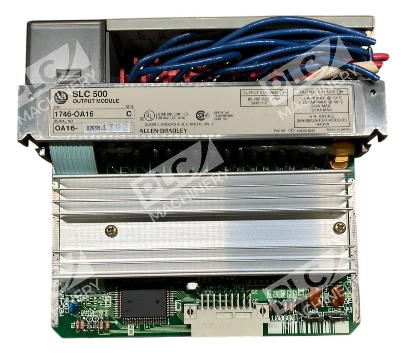 Allen Bradley AB SLC 500 Output Module 1746-OA16 /C