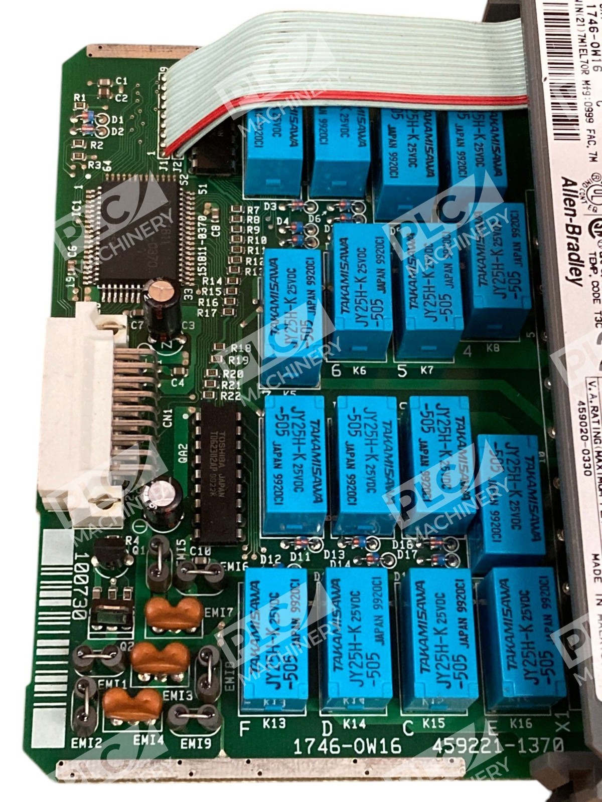 Allen Bradley AB SLC 500 Output Module 1746-OW16 /C - Image 4