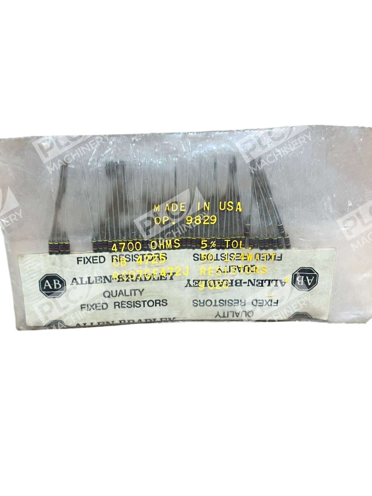Allen-Bradley RC07GF472J 4700 Ohms Fixed Resistor 4.7KΩ 5% 1/4W - Image 4