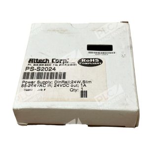 Altech PS S2024 Power Supply DinRail 24W Slim 85 264VAC In 24VDC out 1A