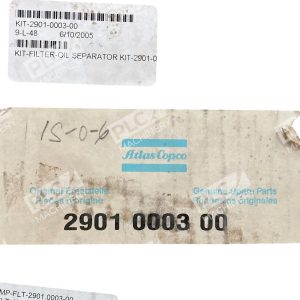 Atlas CopCo 1612 3869 49 001 25 106 Oil Seperator Service Kit 2901000300 226883379960