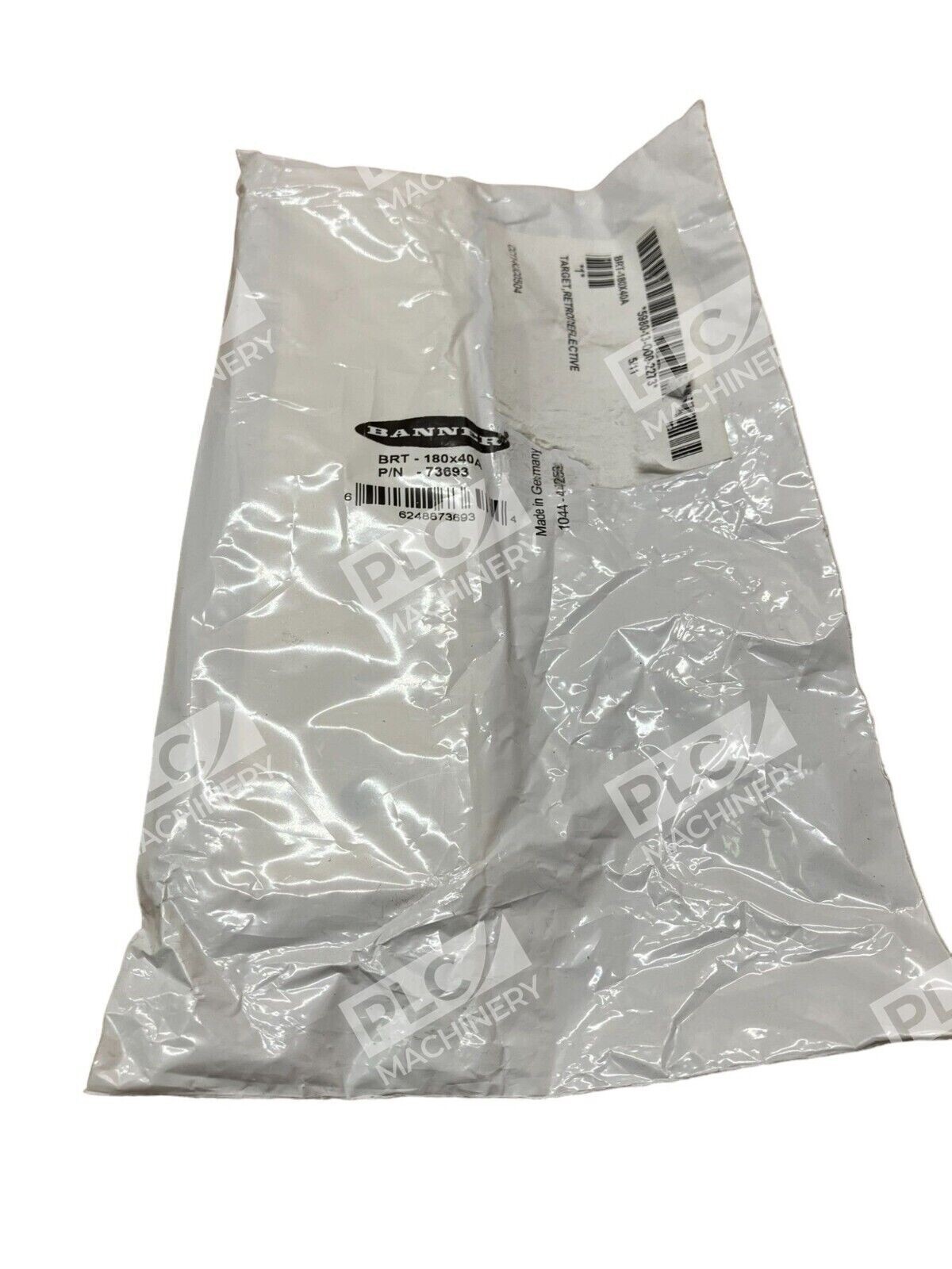 Banner 73693 Retroreflective Target BRT180X40A Max Temp 60C