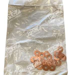 Barnes MP38890 Copper Flat Washers 25 Quantity 297622518990