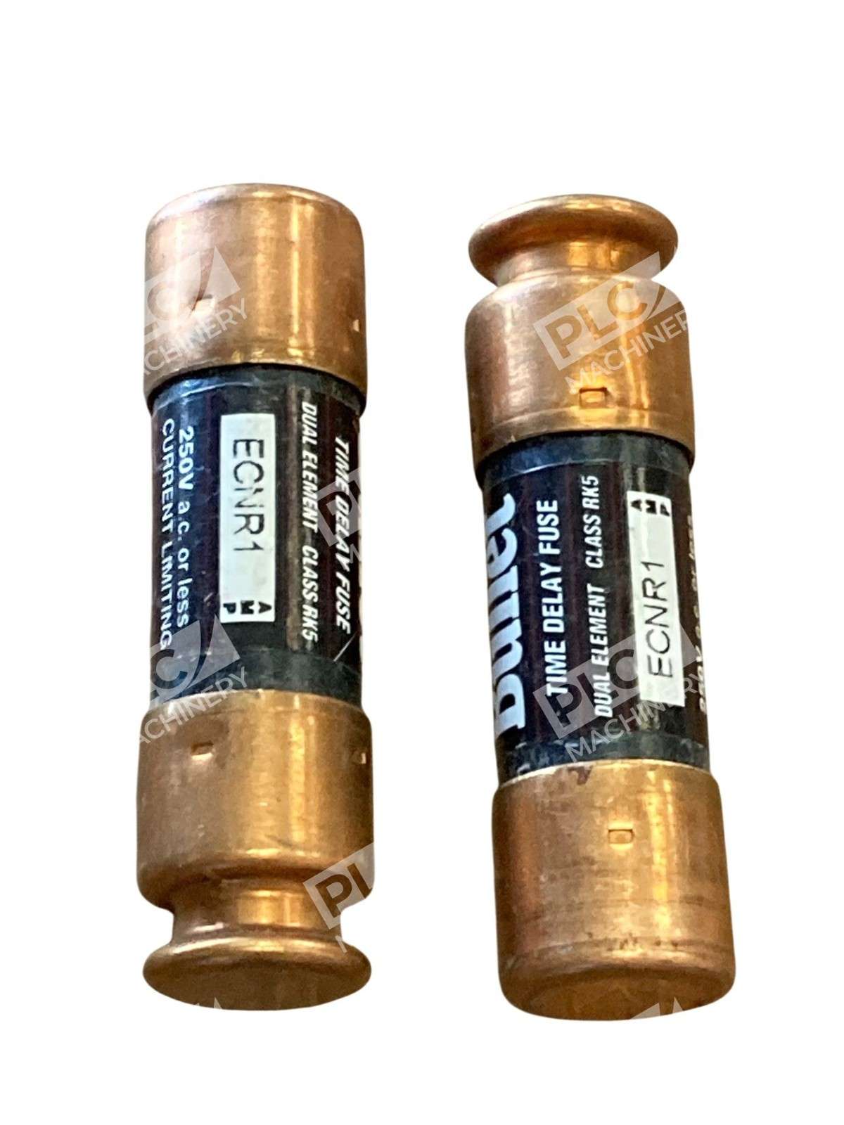 Bullet ECNR1 Time Delay Fuse 250V Dual Element Class RK5 Lots of 2