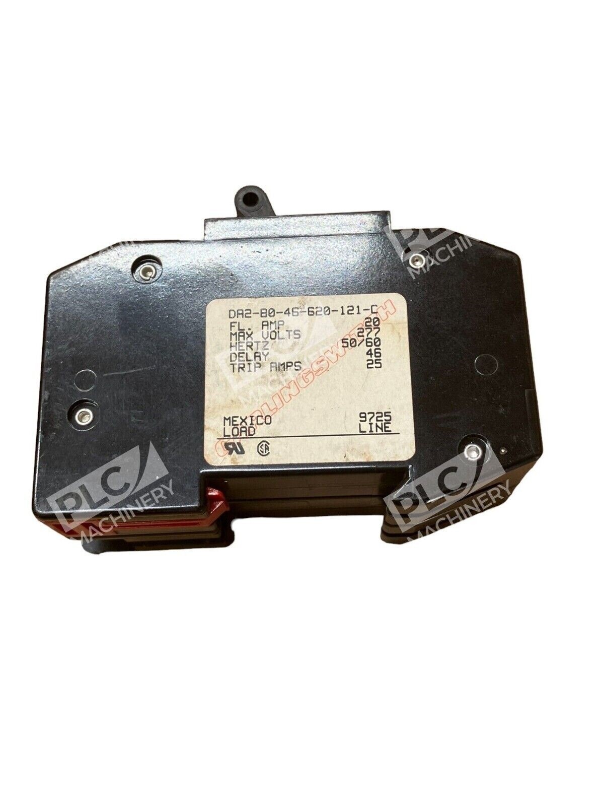 Carling Switch DA2-B0-46-620-121-C 20A Circuit Breaker 2 Pole - Image 3